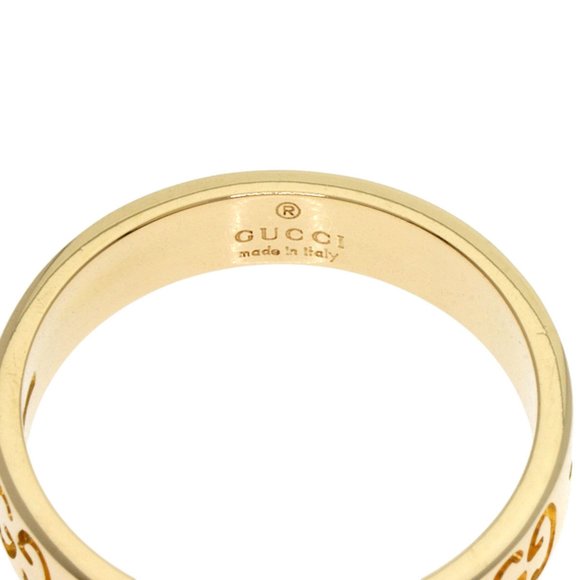 GUCCI 18k Yellow Gold Ring - Picture 5 of 7